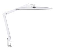 MAUL Lampe LED MAULwork | Lampe de travail professionnelle | LED dimmable | Lampe à pince LED avec 6500 K et 2248 Lm | Luminaire pour le bureau, l'atelier et le laboratoire | Blanc