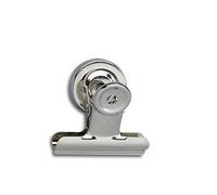 MAUL Pince-lettres 50 mm avec aimant nickel – Lot de 2