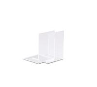 MAUL Serre-livres en acrylique transparent 120 x 120 x 170 mm