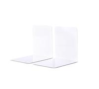 MAUL Serre-livres 3506202 métal 120×140×140 mm blanc – lot de 2