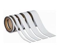 Ruban magnétique, 50 mm x 10 m, épaisseur: 1 mm, blanc