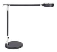 MAUL Luminaire de bureau LED MAULgrace colour vario, Lampe de chevet de haute qualité avec bras double - Lampe design avec température de couleur 3000 - 6500K - noir