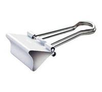 Pince double clip mauly 214, largeur: 19 mm, blanc