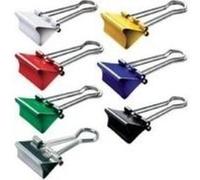 Maul - mauly pince foldback, couleurs assorties, (l)25 mm écartement: 9 mm, contenu: 12 pièces (21425-99) G