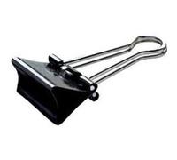 Maul - mauly pince foldback, noire, (l)19 mm contenu: 12 pièces, écartement: 7 mm (21419-90) G