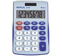 Calculatrice de bureau maul mj450 junior 8 chiffres coloris bleu