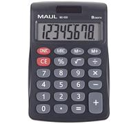 Maul MJ 450 Calculatrice de bureau noir Ecran: 8 à pile(s), solaire (l x H) 113 mm x 72 mm