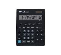 Maul MXL 12 - Calculatrice de bureau - 12 chiffres - panneau solaire, pile - noir
