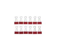 Pince double clip mauly 214, largeur: 19 mm, rouge