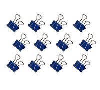 Pince double clip mauly 214, largeur: 19 mm, bleu