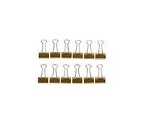 Pince double clip mauly 214, largeur: 19 mm, or