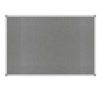 MAUL Panneau d'affichage MAULstandard marron 90 x 180 cm cadre aluminium | Surface feutrée épinglable, maintien fiable des notes, pose verticale ou horizontale, profil alu