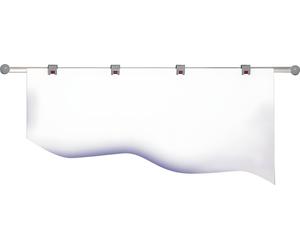 MAUL Panneau d'information aluminium à visser 104.5 x 3.8 x 3.8 cm gris
