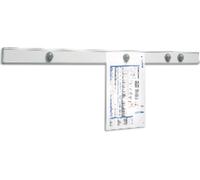 MAUL Panneau d'information MAULpro aluminium à visser 101 x 5.4 x 3 cm argent