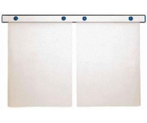 MAUL Panneau d'information MAULpro aluminium à visser 101 x 5.4 x 3 cm argent
