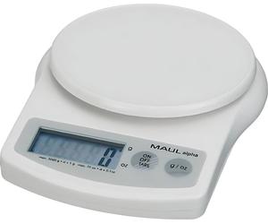 MAUL Pèse-lettre MAULalpha 5 kg pile blanc