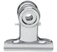MAUL Pince à papier MAULstandard métal 10 pièces – clip 52 mm, largeur 15 mm, argenté