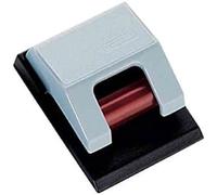 MAUL Pince à Rouleau S, Automatisme de Serrage des Rouleaux pour Accrocher en Toute Sécurité le Papier et les Affiches, Autocollant, pour le Bureau, l'Atelier, la Cuisine, 10 Pièces, Bleu