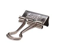 Pince double clip mauly Foldback 215, nickelée