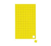 Maul Planche De 112 Symboles Magnétiques Carré 1 X 1 Cm Jaune