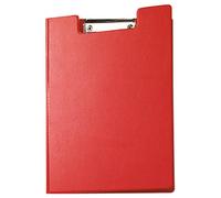 Porte-bloc, plastifié, A4, rouge