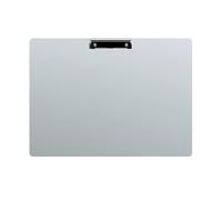 MAUL Porte-bloc A3 aluminium argent paysage aimanté | maintien fiable jusqu’à 80 feuilles, bande magnétique pratique, suspension murale rapide, surface robuste et élégante