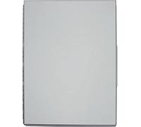 MAUL Porte-bloc A4 argent MAULassist Clip acier 80 feuilles | format portrait pratique, compartiment intégré, maintien fiable, aluminium robuste, prise de notes mobile