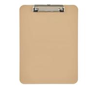 MAUL porte bloc A4 Colour My Work | Porte bloc en plastique DIN A4 | Clipboard à suspendre | pince moderne pour le rangement du papier | pour le bureau, la cuisine et l'atelier | Sahara