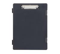 MAUL Porte-Bloc A4, Conférencier avec ouverture latérale au Format A4, Porte-Documents et Documents, Idéal pour l'École, l'université et le Bureau, Noir