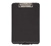 MAUL Porte-bloc 2349090 A4 avec compartiment, plastique résistant aux chocs – Noir