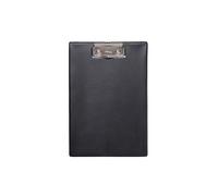 MAUL Porte-Bloc avec Revêtement en Aluminium Noir Format A5 8 mm