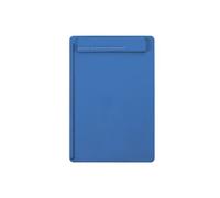 Maul Porte-Bloc Go A4 Plastique Recycle Porte-Stylo Integre Dans Pince Coloris Bleu