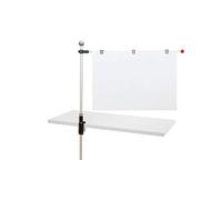 MAUL Porte-plan table pied de serrage 5.7 x 109 x 134 cm gris