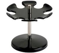 MAUL Porte-timbres rond, 10 tampons, noir, (51010-90) Noir G