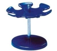 Porte-timbres rond, 6 tampons, noir, (51006-90)