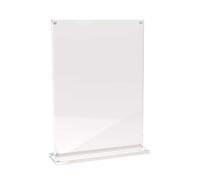 Maul 1948205 MAULvision Présentoir de table forme de T Utilisation pour format de papier: DIN A5 transparent 1 pc(s)