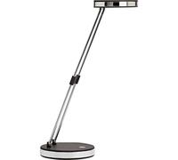 MAUL Puck Luminaire de Table LED 1300 lux bras télescopique en métal hauteur environ 33 cm Noir