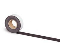 MAUL Ruban Magnétique 6 cm, un Côté Auto-Adhésif l'Autre Magnétique, Longueur à Découper Individuellement, Idéal pour le Bureau, la Cuisine et l'Atelier, Longueur 10 m