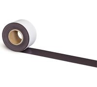 MAUL Ruban magnétique PET 1 pièce 40 g/cm² magnétique autocollant inscriptible 10 m x 6 cm x 1 mm marron