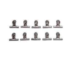 MAUL Sachet de 10 Pince-lettres 50 mm Nickel