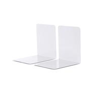 MAUL Serre-livres métal 2 pièces 14 x 12 x 14 cm Organisateur décoration gris