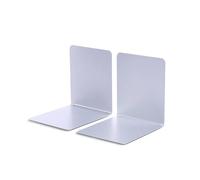 MAUL Serre - livres métalliques avec fixation magnétique 3506595 argenté 14 x 12 x 14 cm 1 paire