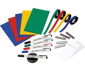 MAUL Set d'accessoires blister noir bleu vert rouge jaune