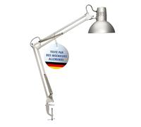 MAUL Lampe de bureau Study 1x E27 sans ampoule Argent