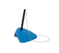 MAUL Support de stylo Modern recycling bleu bureau chaînette robuste | toujours à portée de main, idéal accueil et comptoir, recharge remplaçable, ne sèche pas vite, encre noir fiable