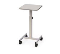 MAUL Table d'appoint Gris avec roulettes verrouillables | mobilité fluide, maintien sûr grâce aux freins, format compact, surface mélaminée facile à nettoyer, montage rapide