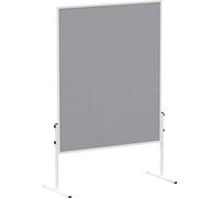 MAUL Table de modération MAULsolid 150 x 120 cm mobile gris