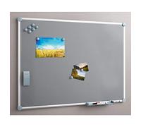 MAUL Tableau blanc 2000 MAULpro complet argenté, 60 x 90 cm, gris