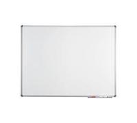 Maul MAULstandard Tableau Blanc magnétique en Aluminium avec Surface émaillée effaçable à Sec avec Plateau de Rangement pour marqueur, Format Paysage et Portrait, idéal pour Le Bureau, 30 x 45 cm,