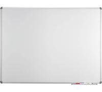 Maul Tableau blanc MAULstandard, Emaille (l x H) 45 cm x 30 cm blanc revêtement émail boîte de rangement fournie, format paysage